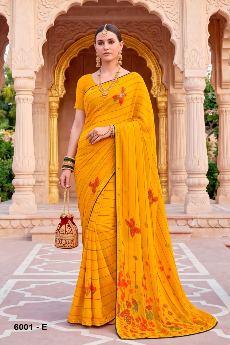 Suhani Vol 6 By Vallabhi Weightless Printed Saree 